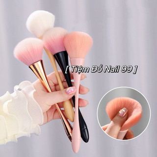Chổi Phủi Bụi Nail Lông Mềm, Cọ Phủi Bụi Nail Cán Dài