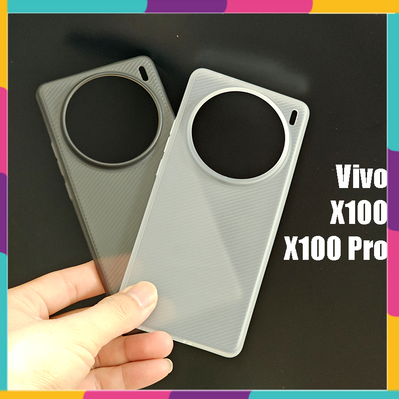 Ốp lưng nhựa giấy mỏng Vivo X100s Pro, Vivo X100 Pro, Vivo X100
