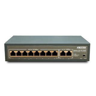 Switch poe aptek sf1082p - 8-port 10/100mbps poe