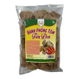 Bánh Phồng Tôm - Lê Lợi Food - Bánh Tiêu Đen Gói 500G