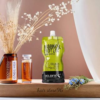 Kem ủ tóc , hấp phục hồi siêu mềm mượt DELOFIL collagen 500ml