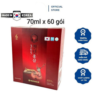 Nước hồng sâm linh chi nhung hươu 365 hansusam hàn quốc
