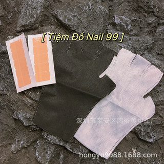 Găng tay chống tia uv làm nail, găng tay nail