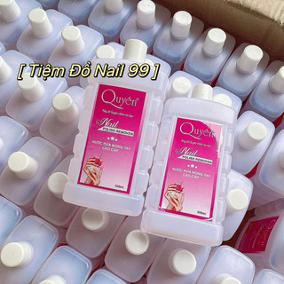 Axiton QUEEN dùng tẩy rửa móng tay hiệu quả - nước lau gel chính hãng chai 500ml