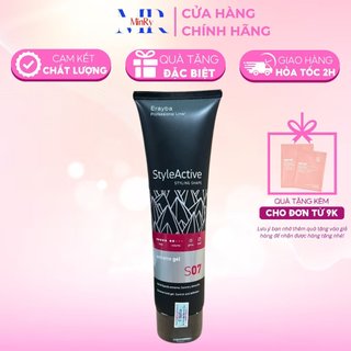 Gel tạo kiểu Erayba giữ nếp mạnh, giúp tóc bóng đẹp, hỗ trợ tạo kiểu dành cho tóc uốn S07 Extreme Gel 150ml