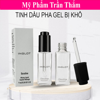 Tinh Dầu Makeup Oil Inglot Duraline Mixing 9ml Chuyên dùng cho pha mascara và mĩ phẩm bị khô