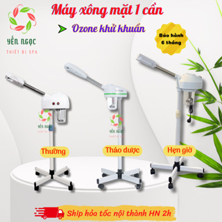 Máy xông hơi 1 cần nóng cho spa | Xông có cốc thảo dược hoặc hẹn giờ, máy xông mặt spa