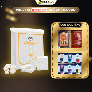 Bông tẩy trang 3 lớp Cotton Pads 222 miếng siêu mịn và an toàn