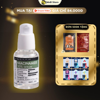 Tinh chất Dưỡng Ẩm Trắng Sáng Da Mờ Thâm Nám Derma Factory Niacinamide 20% Serum 30ml