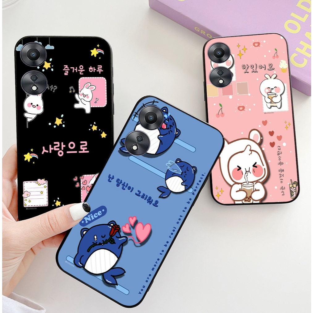 ốp lưng oppo a78 5g / oppo a38 / oppo a78 / oppo a58 in hình họa tiết chibi cute , ốp xinh