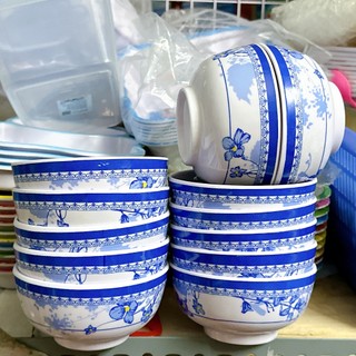 Chén Ăn Cơm Melamine Bông