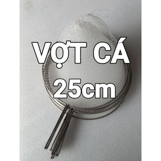 Vợt lưới 25cm , vợt cá , vợt vớt cá xúc cá , vợt bắt cá fishing