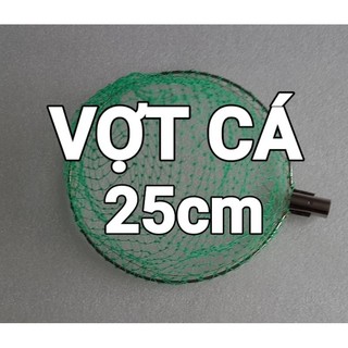 Vợt cá 25cm ,vợt vớt cá , vợt xúc cá , bắt cá , fishing