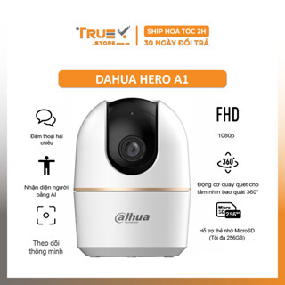 Camera Wifi DAHUA HERO A1 H4AE 2K 4MP, H2AE 2MP Chính Hãng, Xoay 360 độ, Đàm Thoại 2 Chiều, Theo Dõi Chuyển Động