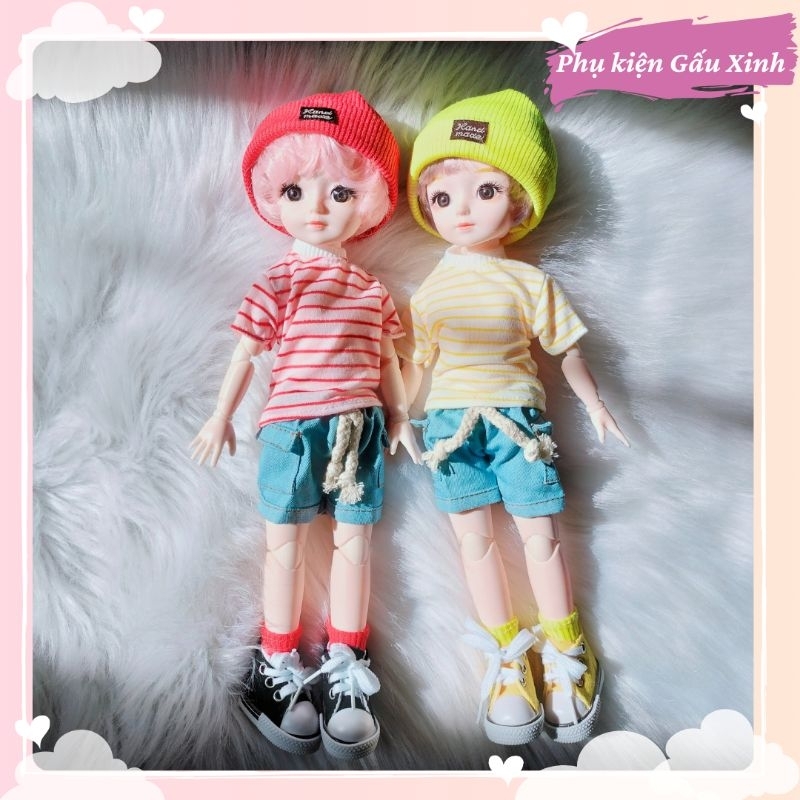BÚP BÊ MẪU NAM NỮ, CẶP ĐÔI CUTE 30CM
