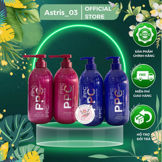 Dầu gội dầu xả ppc keratin phục hồi tóc hư tổn _chính hãng