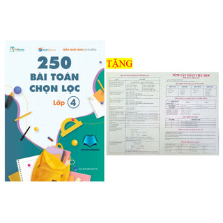 Sách - 250 bài toán chọn lọc lớp 4