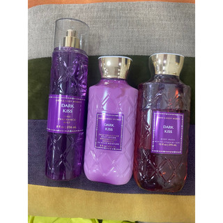 SET XỊT THƠM+ GEL TẮM+ SỮA DƯỠNG THỂ BATH & BODY WORKS DARK KISS