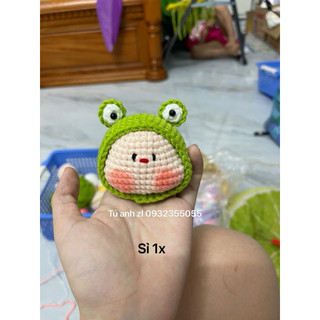 móc khoá mochi ếch