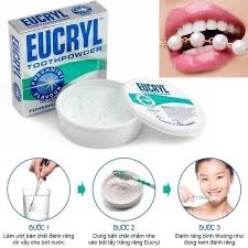 Bột trắng răng Anh Eucryl
