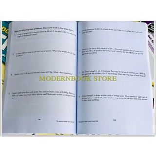 Math Singapore Level 1-4 ( trọn bộ 4q )