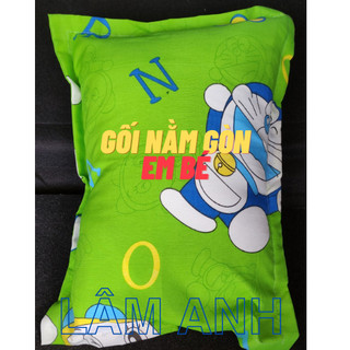 Gối Nằm Ngủ Em Bé Lót Gòn Có Sẵn Vỏ gối