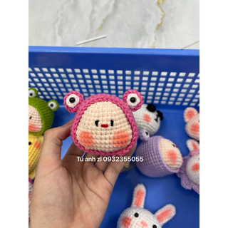 móc khoá mochi ếch