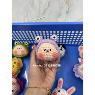móc khoá mochi ếch