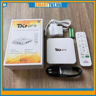 Android TV Box LTP TXP-Pro hỗ trợ tìm kiếm giọng nói cao cấp,Tivi Box TXP-Pro Plus 5G hàng đẹp Smarttnt.vn