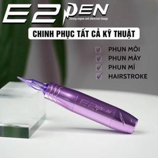 Máy Pen E2 Logo Chìm Phun Xăm Môi Chính Hãng, Máy Pen Mini TATTOO Bảo Hành 6 Tháng