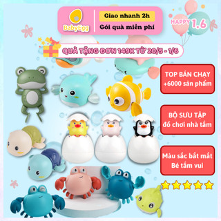 [TỔNG HỢP FULL] Đồ chơi NHÀ TẮM Phun nước Thả bồn Chậu tắm CUA, ẾCH Trứng gà Phun nước cho bé gái - trai MỚI NHẤT 2024