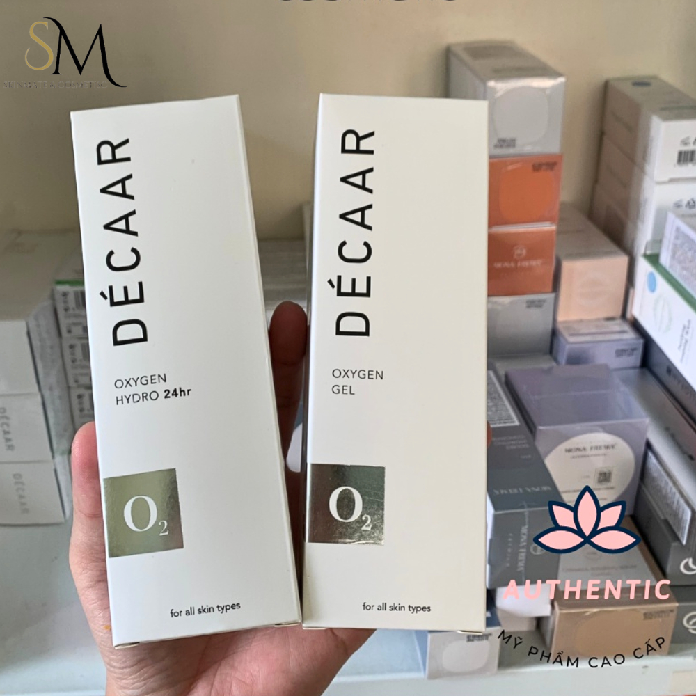 Kem dưỡng ẩm phục hồi Décaar Oxygen Hydro 24hr, Gel Oxygen (50ml)