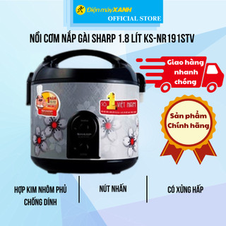 Nồi cơm nắp gài sharp 1.8 lít ks-nr191stv
