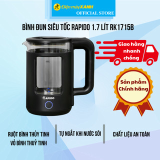 Bình đun siêu tốc rapido 1.7 lít rk1715b