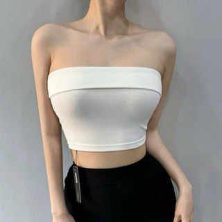 Áo Ống Croptop Quây Ngang Không Mút Ngực Ôm Body basic