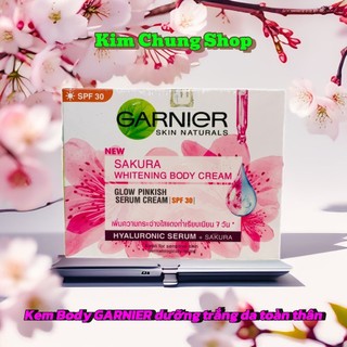 Kem dưỡng trắng da toàn thân Ganier