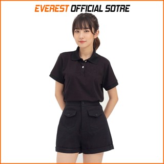 Áo thun nữ cá sấu có cổ polo thời trang Everest AoCasau 16 màu