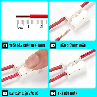 Cầu Nối Dây Điện 2P (Siêu Bền, Chống Chập) - 1 Chiếc
