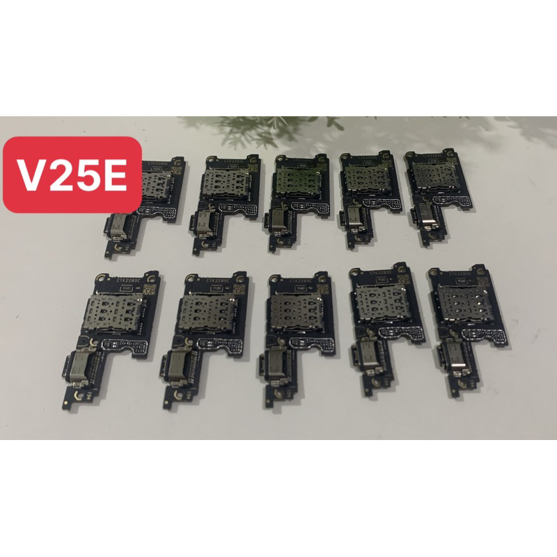 cụm đuôi sạc vivo v25e/ cụm bo mạch sạc vivo v25e/ cụm sạc vivo v25e zin mới