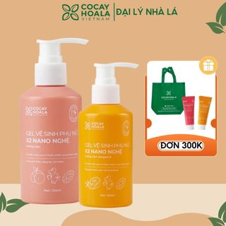 Dung dịch vệ sinh phụ nữ X2 Nano nghệ Cỏ Cây Hoa Lá 150ml giúp cân bằng pH, lưu hương cô bé