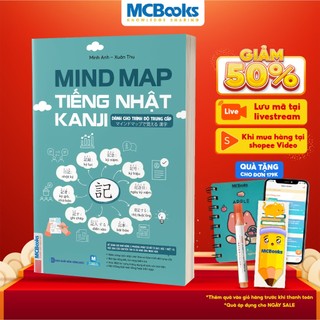 Sách - mind map kanji tiếng nhật – dành cho trình độ trung cấp