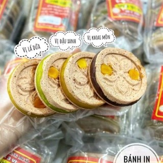 Bánh in trứng muối vị cacao cốt dừa cây 500g