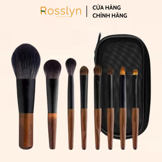 Set 8 Cọ Trang Điểm Mini Kèm Túi Đựng Hình Động Vật Rosslyn Accessory DC47