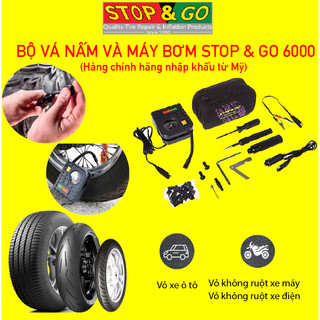 Bộ vá và bơm Stop&Go chính hãng