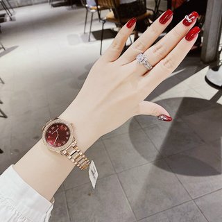 [yumiwatch] Đồng hồ đeo tay nữ MKK dây inox không Chính hãng FULLBOX