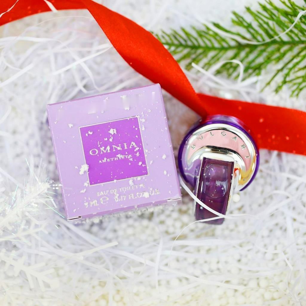 [ CHÍNH HÃNG] Nước hoa mini BVL tím Omnia Amethyste 5ml