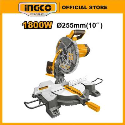 Máy cắt nhôm Ingco BMS18007 1800W 5300 RPM lưỡi cắt 254mm