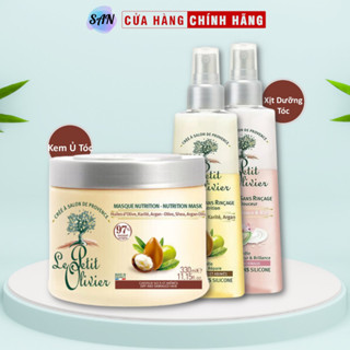 Kem Ủ Tóc, Xịt Dưỡng Tóc Le Petit Olivier Phục Hồi Hư Tổn và Nuôi Dưỡng Tóc Chuyên Sâu (330ml/150ml) -  San Beauty