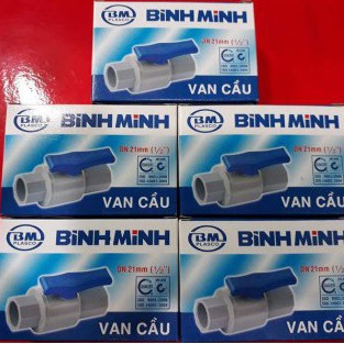 Van cầu nhựa bình minh size 21, 27, 34mm