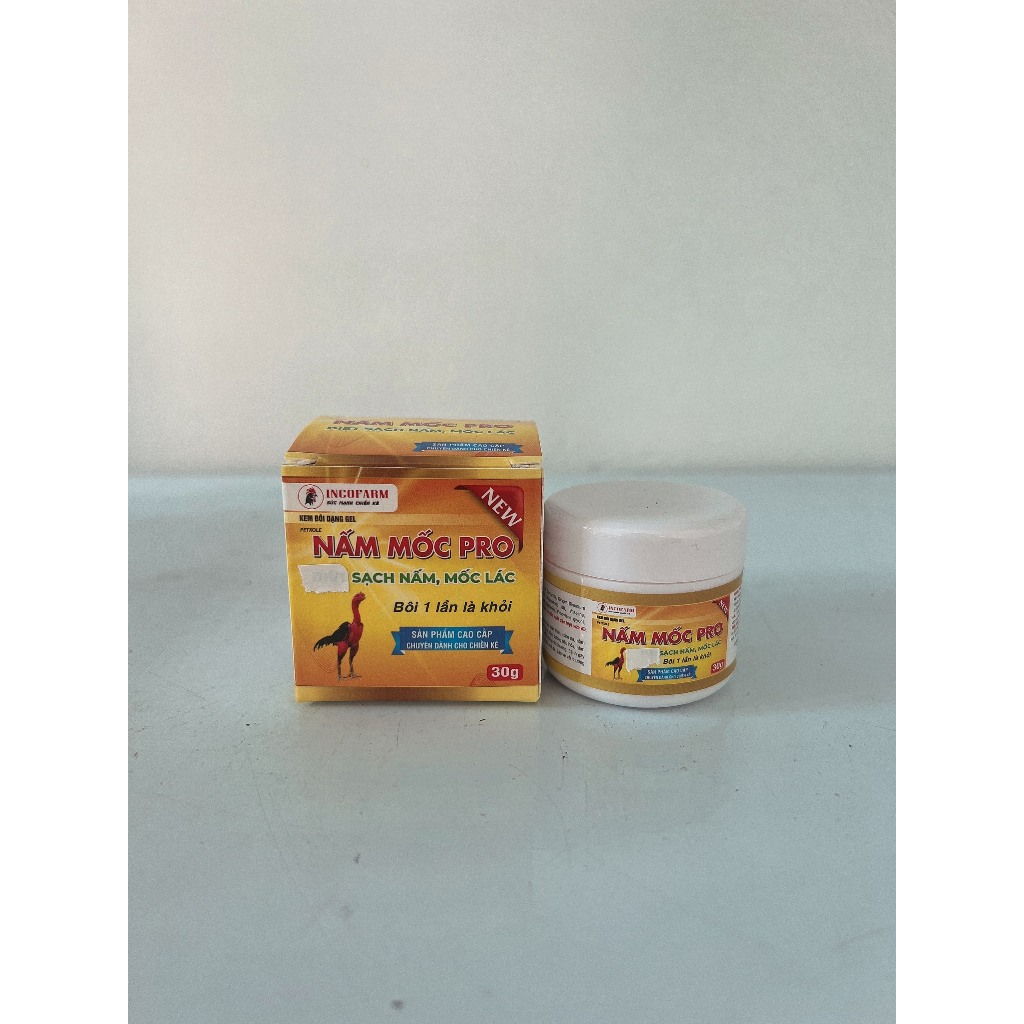 Kem bôi nấm, mốc lác gà chọi lọ 30gram